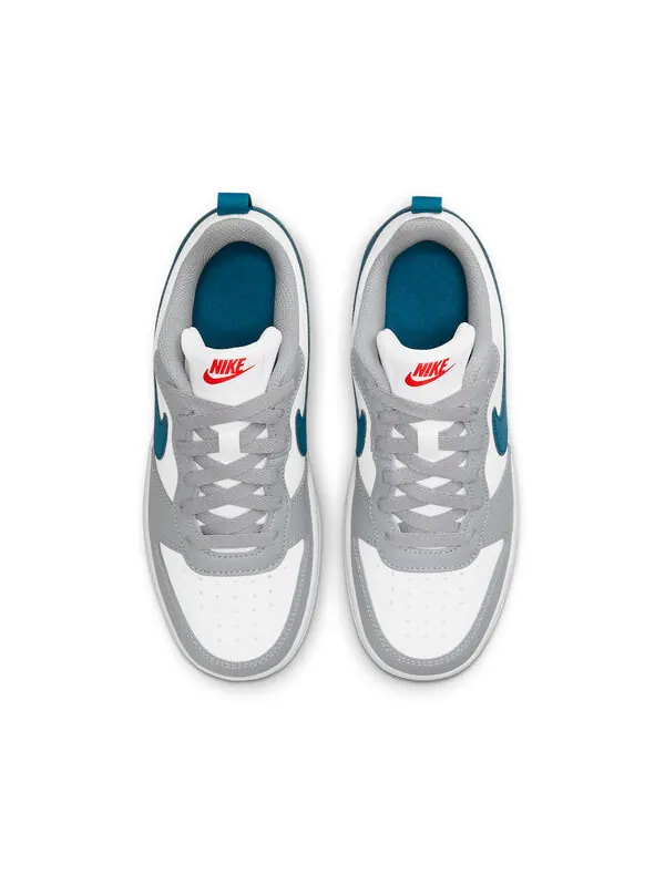 Кроссовки Court Borough Low 2 Nike — изображение 4 из 4, синий/белый