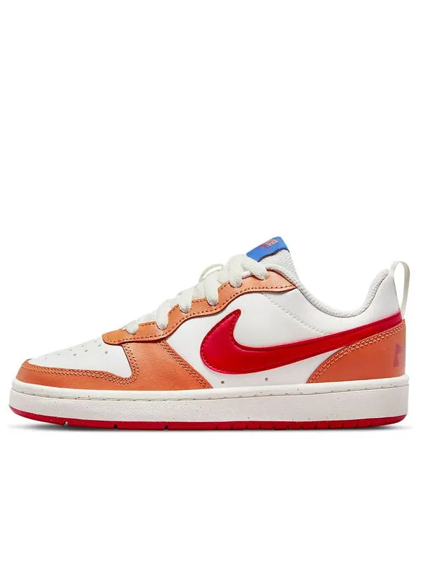 Кроссовки Court Borough Low 2 Nike — изображение 1 из 4, белый/оранжевый
