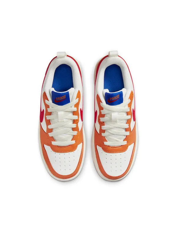 Кроссовки Court Borough Low 2 Nike — изображение 4 из 4, белый/оранжевый