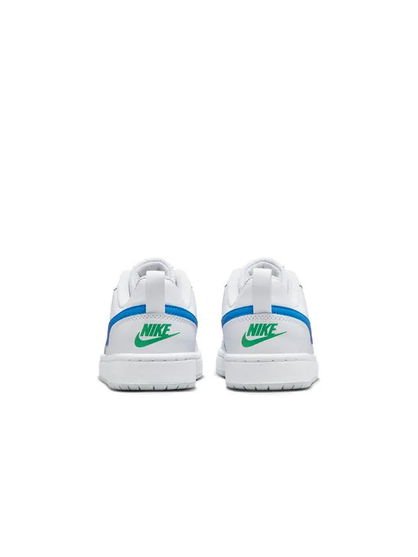 Кроссовки Court Borough Low 2 Nike — изображение 4 из 4, белый/синий