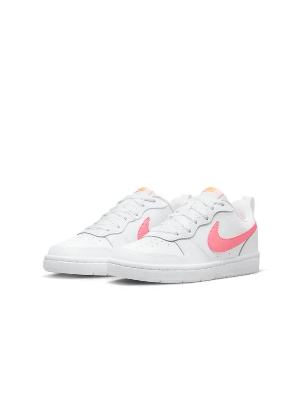 Кроссовки Court Borough Low 2 Nike — изображение 2 из 4, розовый/белый