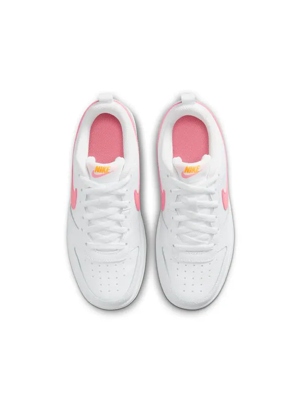 Кроссовки Court Borough Low 2 Nike — изображение 3 из 4, розовый/белый