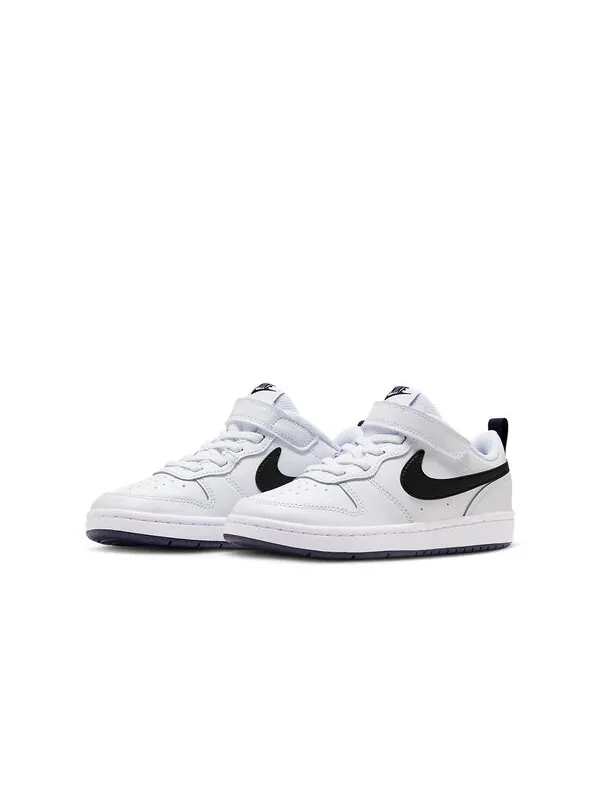 Кроссовки Court Borough Low 2 Nike — изображение 3 из 4, белый/черный
