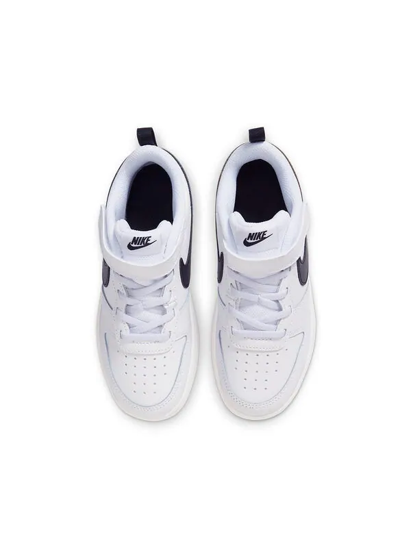 Кроссовки Court Borough Low 2 Nike — изображение 4 из 4, белый/черный