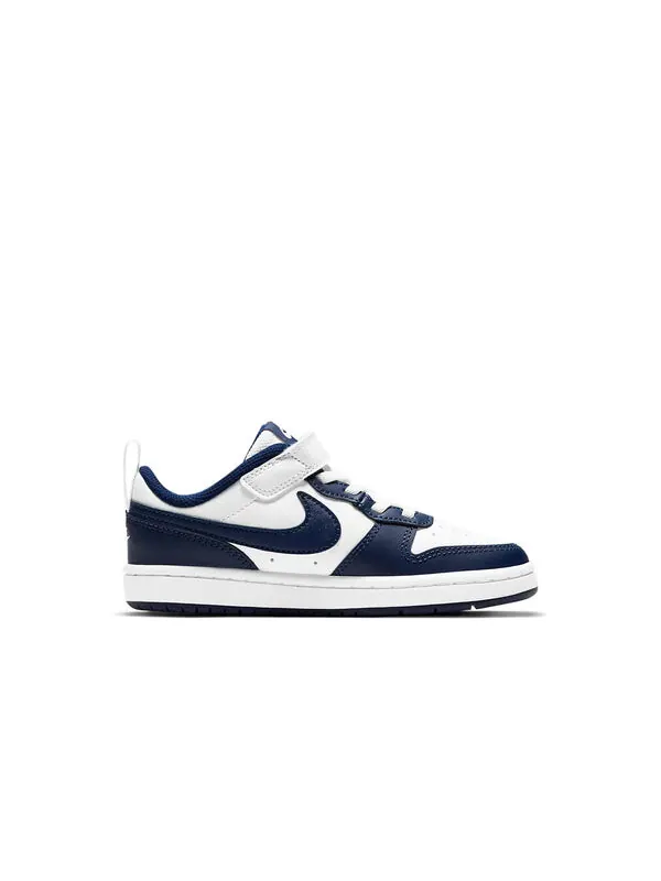 Кроссовки Court Borough Low 2 Nike — изображение 2 из 4, белый/синий