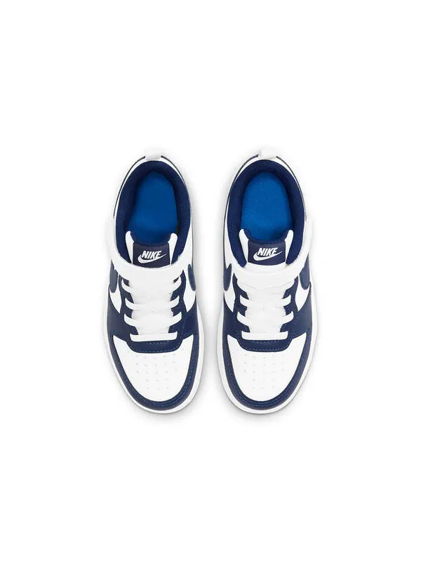 Кроссовки Court Borough Low 2 Nike — изображение 4 из 4, белый/синий