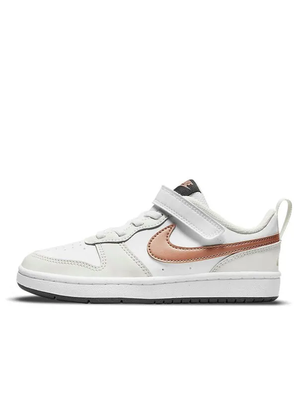 Кроссовки Court Borough Low 2 Nike — изображение 1 из 4, белый/красный