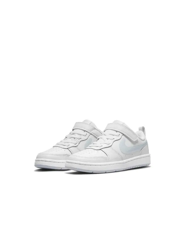 Кроссовки Court Borough Low 2 Nike — изображение 3 из 4, белый/синий