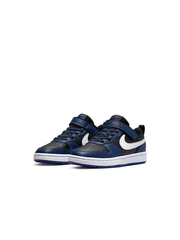 Кроссовки Court Borough Low 2 Nike — изображение 2 из 4, черный/синий