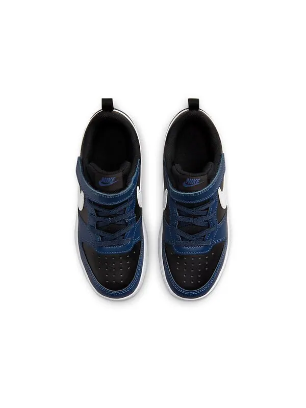 Кроссовки Court Borough Low 2 Nike — изображение 3 из 4, черный/синий
