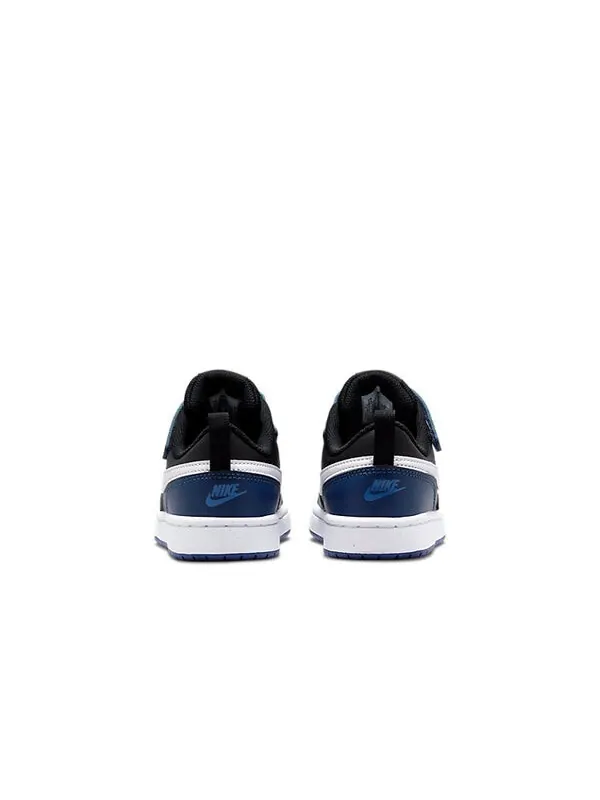 Кроссовки Court Borough Low 2 Nike — изображение 4 из 4, черный/синий