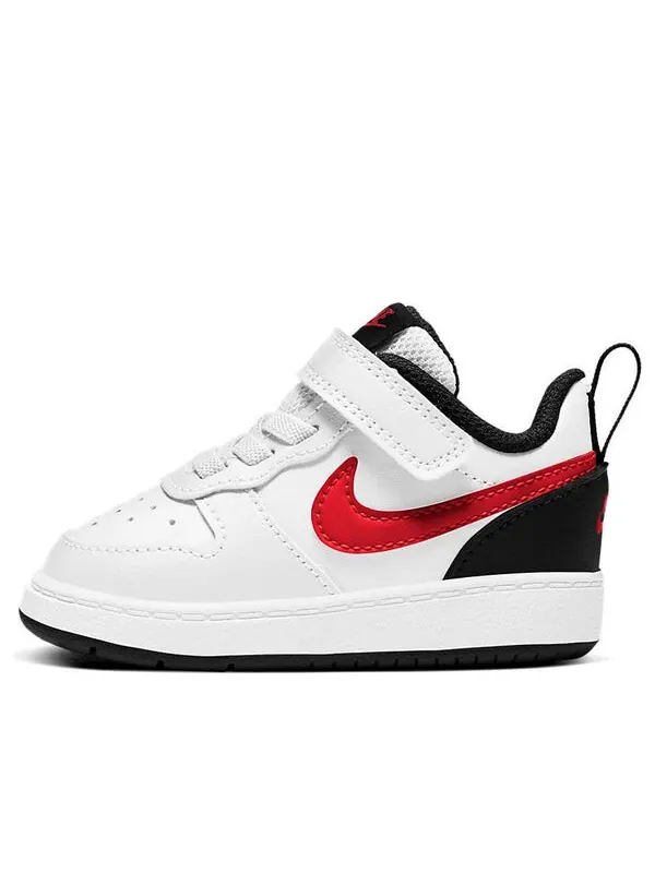 Кроссовки Court Borough Low 2 Nike — изображение 1 из 3, черный/белый/красный