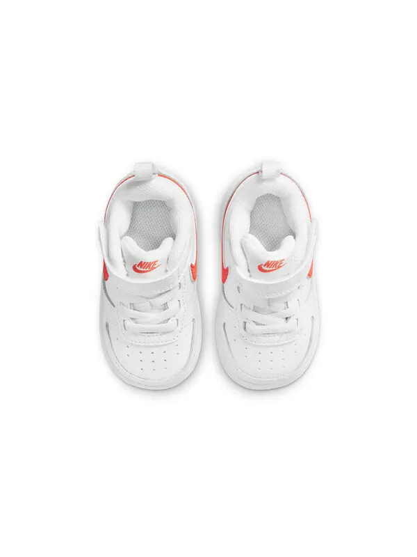 Кроссовки Court Borough Low 2 Nike — изображение 4 из 4, белый/оранжевый