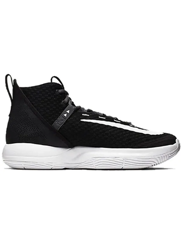 Кроссовки zoom rize team Nike — изображение 2 из 4, черный/белый-серый