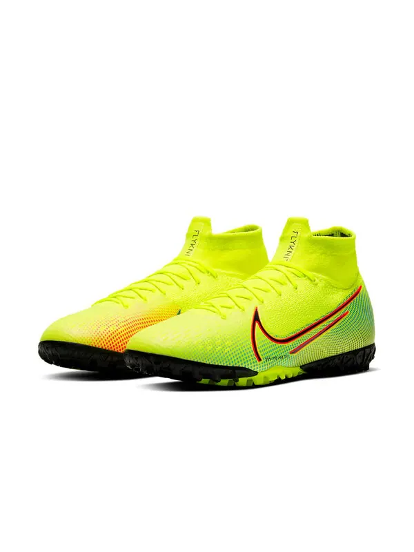Кроссовки mercurial superfly 7 elite mds tf turf Nike — изображение 3 из 4, желтый/зеленый