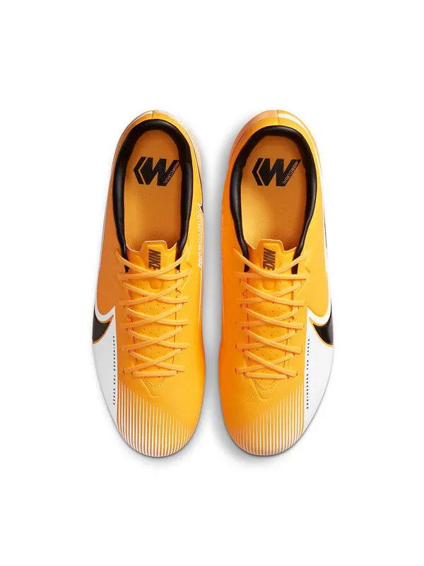 Кроссовки mercurial vapor 13 academy ag искусственная трава Nike — изображение 2 из 4, белый/желтый