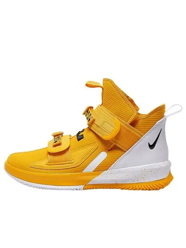 Кроссовки lebron soldier 13 тб Nike — изображение 1 из 2, желтый/белый