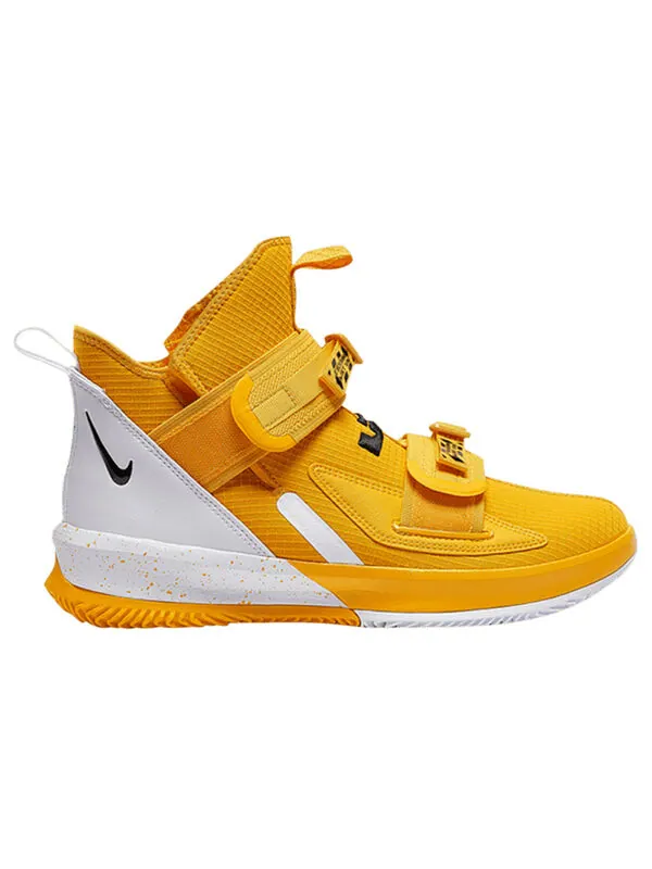 Кроссовки lebron soldier 13 тб Nike — изображение 2 из 2, желтый/белый