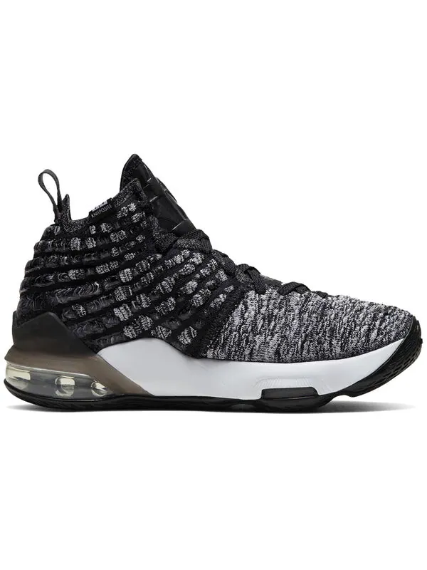 Кроссовки (GS) Nike LeBron 17 'In The Arena' — изображение 2 из 4, черный/белый