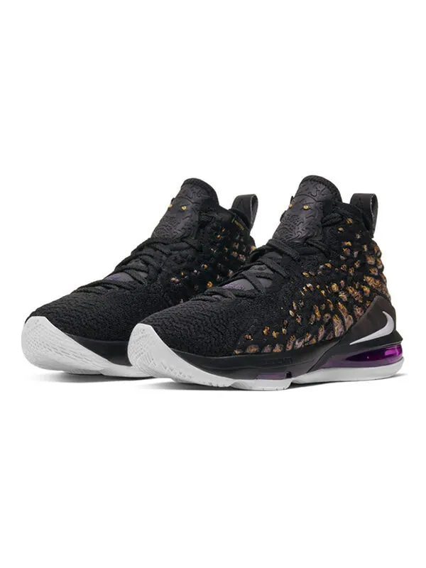 Кроссовки леброн 17 Nike — изображение 3 из 4, черный/белый