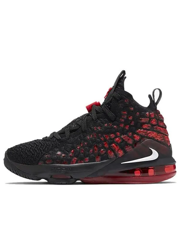 Кроссовки (GS) Nike LeBron 17 'Infrared VI' — изображение 1 из 4, черный/белый/красный