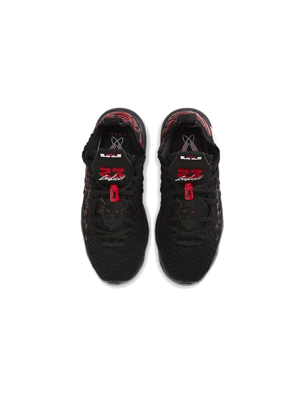 Кроссовки (GS) Nike LeBron 17 'Infrared VI' — изображение 4 из 4, черный/белый/красный