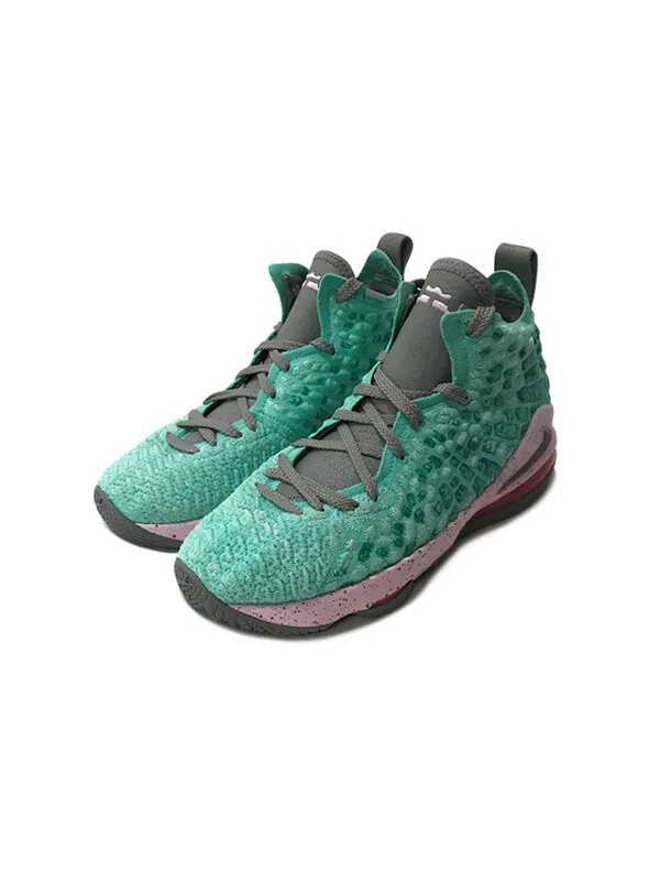 Кроссовки леброн 17 Nike — изображение 3 из 4, зеленый