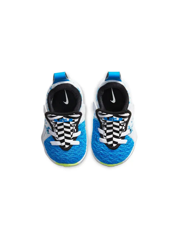 Кроссовки леброн 17 Nike — изображение 4 из 4, черный/белый/синий