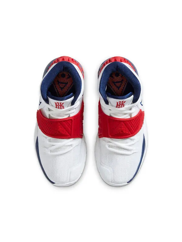 Кроссовки kyrie 6 'usa' Nike — изображение 4 из 4, белый/синий/красный
