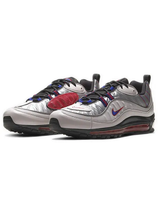 Кроссовки air max 98 nrg Nike — изображение 3 из 4, серый/желтый//синий