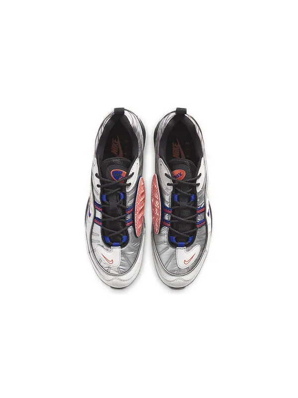Кроссовки air max 98 nrg Nike — изображение 4 из 4, серый/желтый//синий