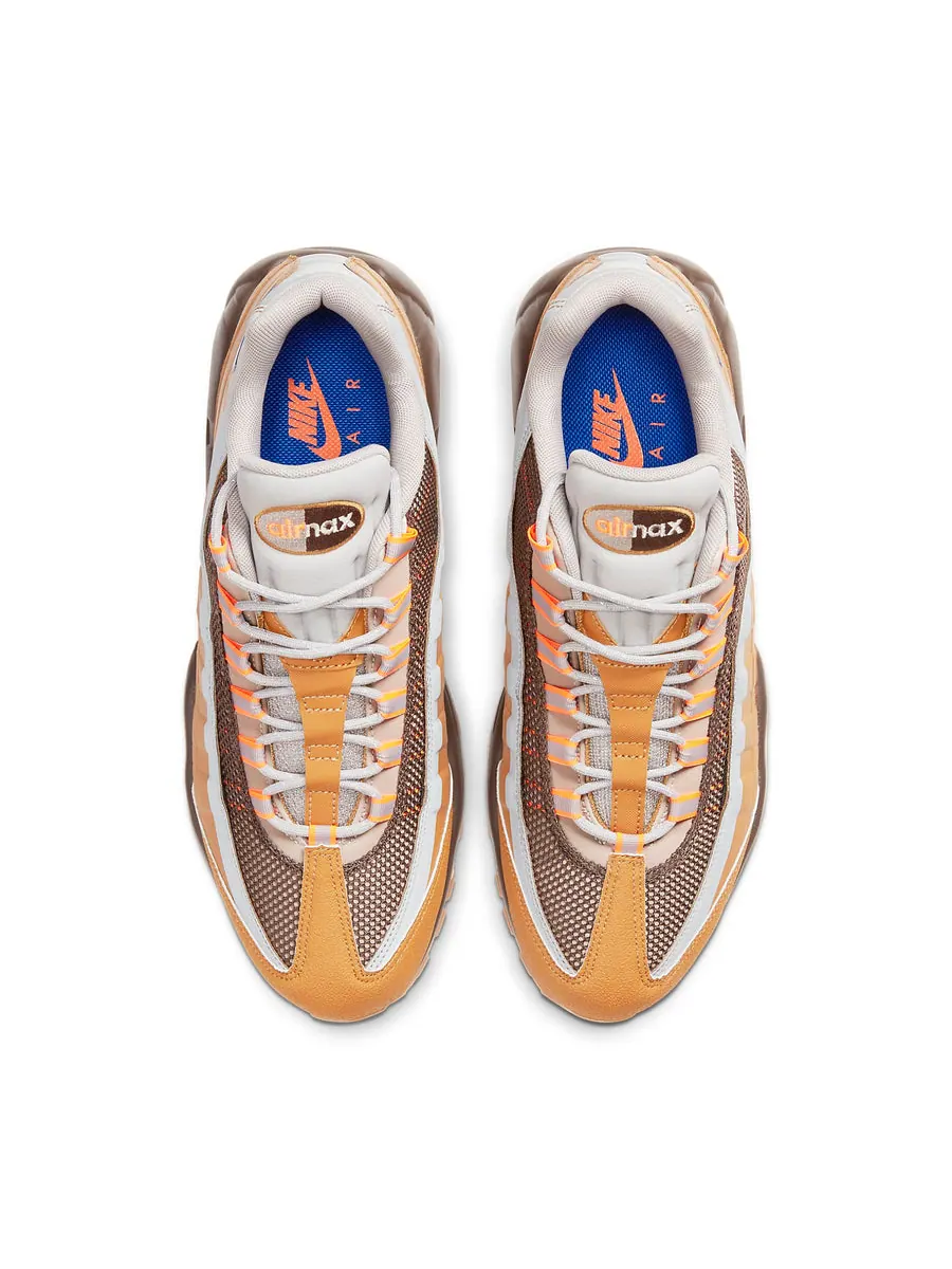 Кроссовки Nike Air Max 95 'Wheat Brown' — изображение 4 из 6, бежевый