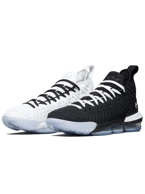 Кроссовки Nike LeBron 16 EP 'Equality Black White' — изображение 3 из 4, черный/белый