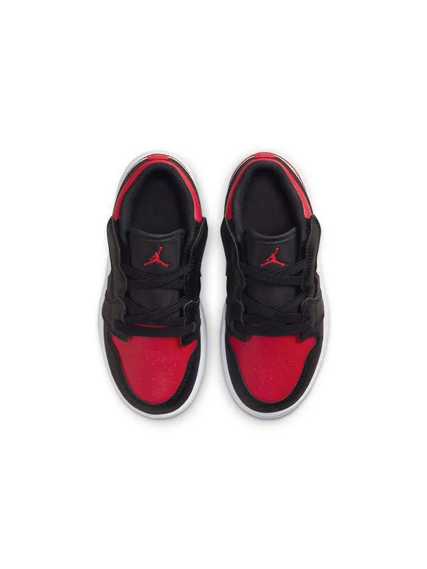 Кроссовки 1 низкие alt Air Jordan — изображение 4 из 4, черный/красный/белый