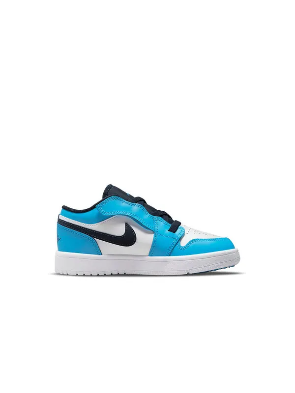 Кроссовки 1 низкие alt Air Jordan — изображение 2 из 4, белый/темный синий