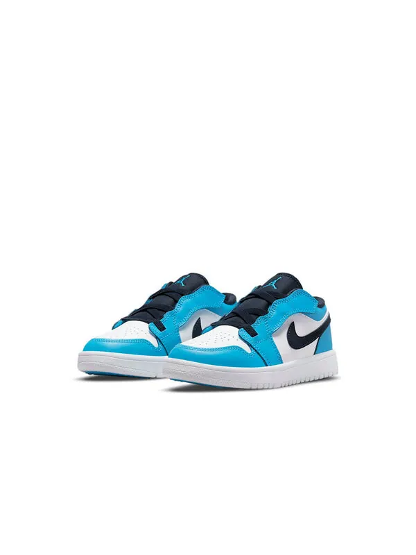 Кроссовки 1 низкие alt Air Jordan — изображение 3 из 4, белый/темный синий