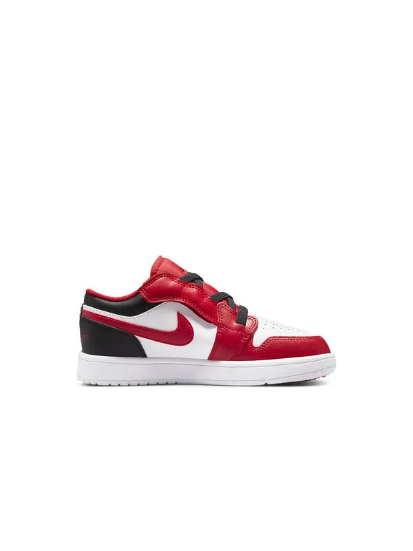 Кроссовки 1 низкие Air Jordan — изображение 2 из 4, белый/красный