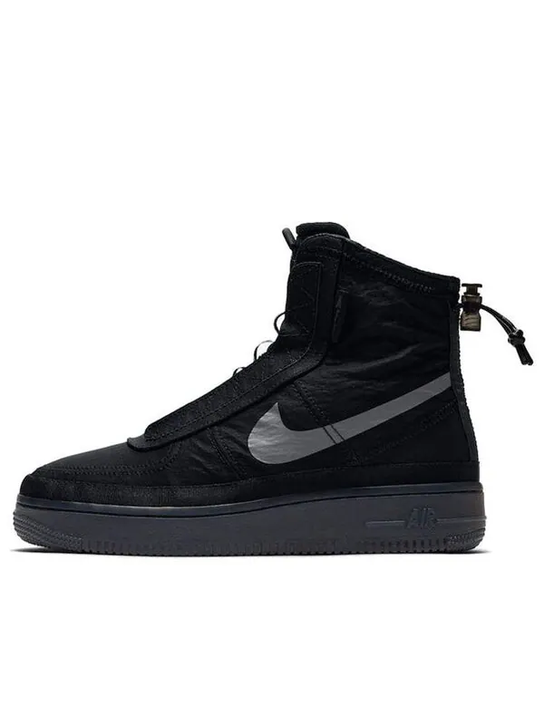 Кроссовки air force 1 high shell Nike — изображение 1 из 4, черный/темный серый