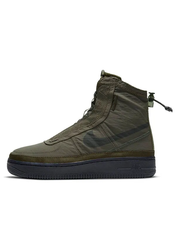 Кроссовки air force 1 high shell Nike — изображение 1 из 4, хаки//черный