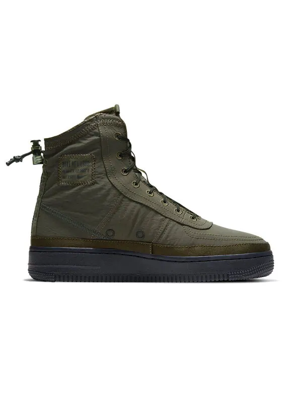 Кроссовки air force 1 high shell Nike — изображение 2 из 4, хаки//черный