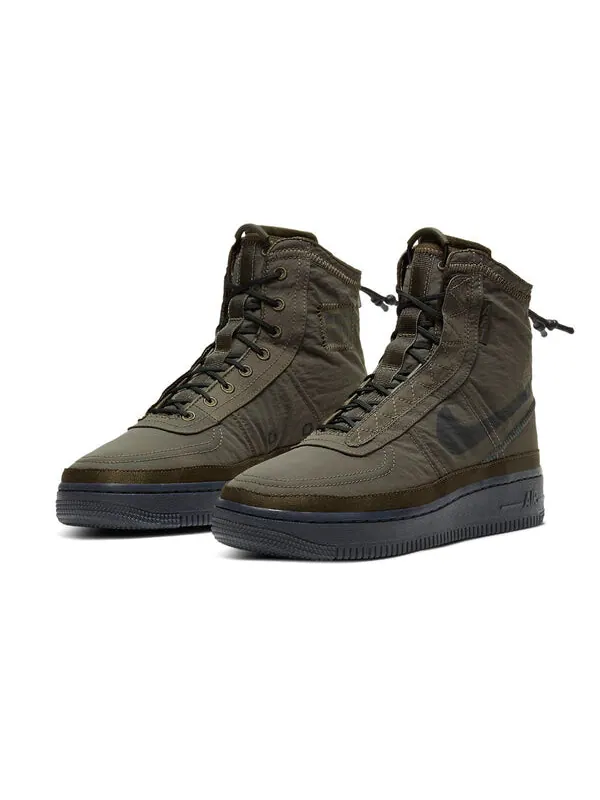 Кроссовки air force 1 high shell Nike — изображение 3 из 4, хаки//черный