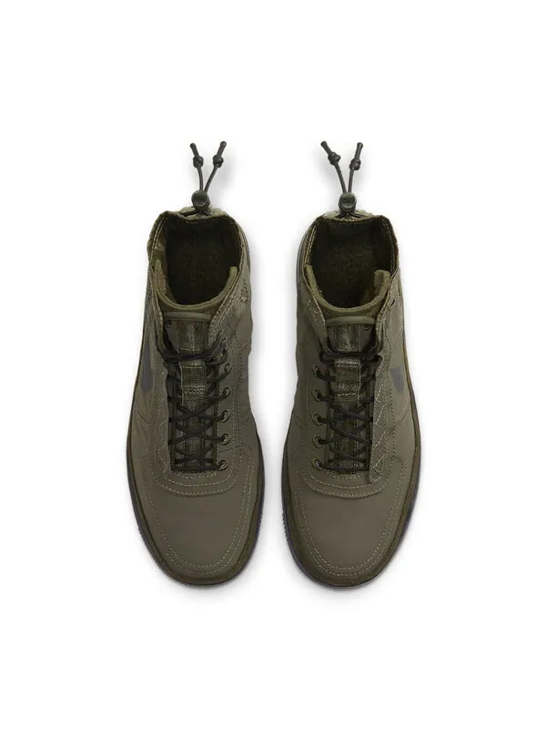 Кроссовки air force 1 high shell Nike — изображение 4 из 4, хаки//черный