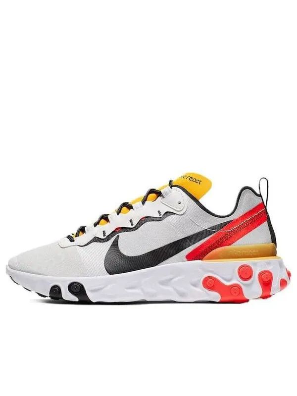 Кроссовки реагируют на элемент 55 Nike — изображение 1 из 4, белый/черный-яркий
