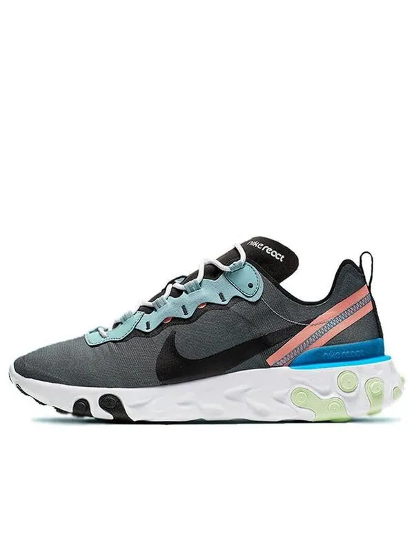 Кроссовки react element 55 'ocean cube' Nike — изображение 1 из 4, черный-розовый-синий