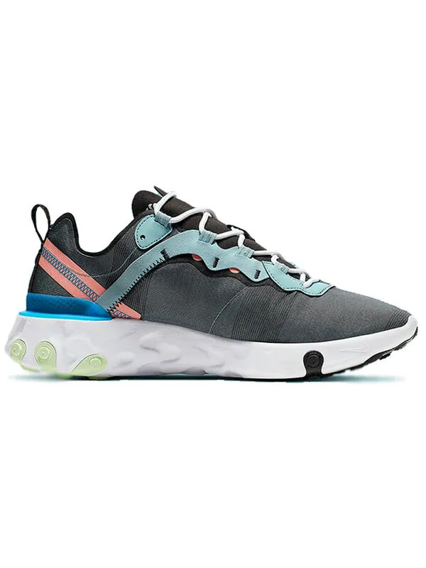 Кроссовки react element 55 'ocean cube' Nike — изображение 2 из 4, черный-розовый-синий