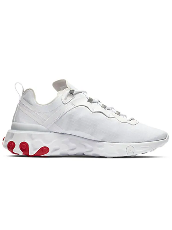 Кроссовки реагируют на элемент 55 Nike — изображение 2 из 4, белый/красный