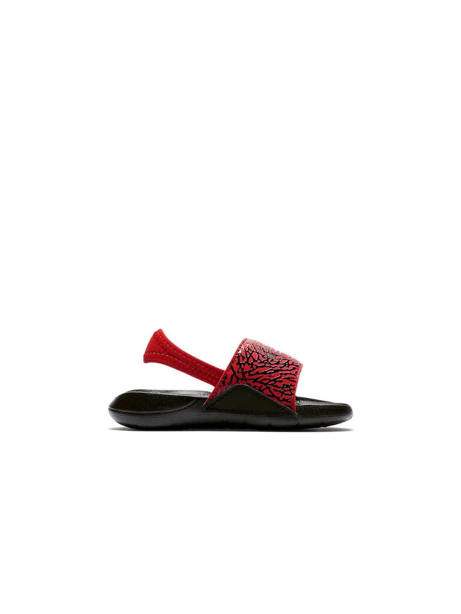 Шлепанцы (TD) Air Jordan Hydro 7 Shoes Red/Black — изображение 2 из 3, красный