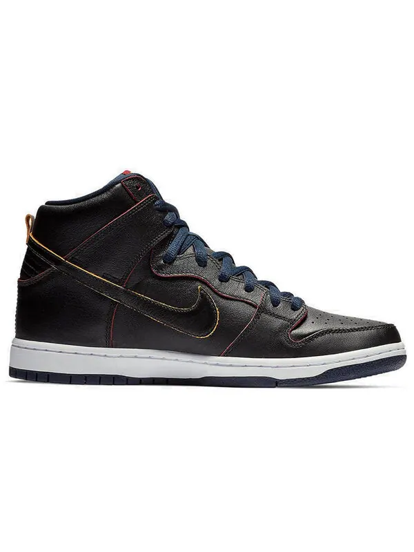 Кроссовки x nba sb dunk высокие Nike — изображение 2 из 4, черный/белый
