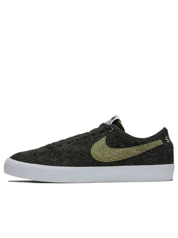 Кроссовки x stussy sb blazer low Nike — изображение 1 из 4, зеленый