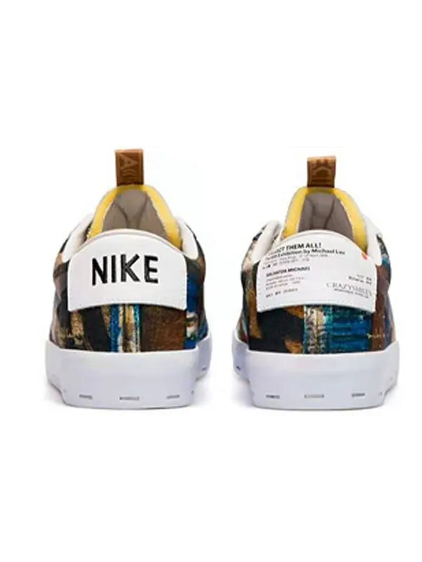 Кроссовки michael lau x zoom blazer low qs sb Nike, мульитколор — изображение 4 из 4, мульти